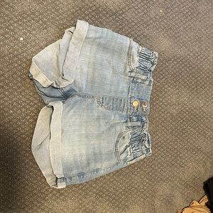 High rise mini mom shorts size 11/12